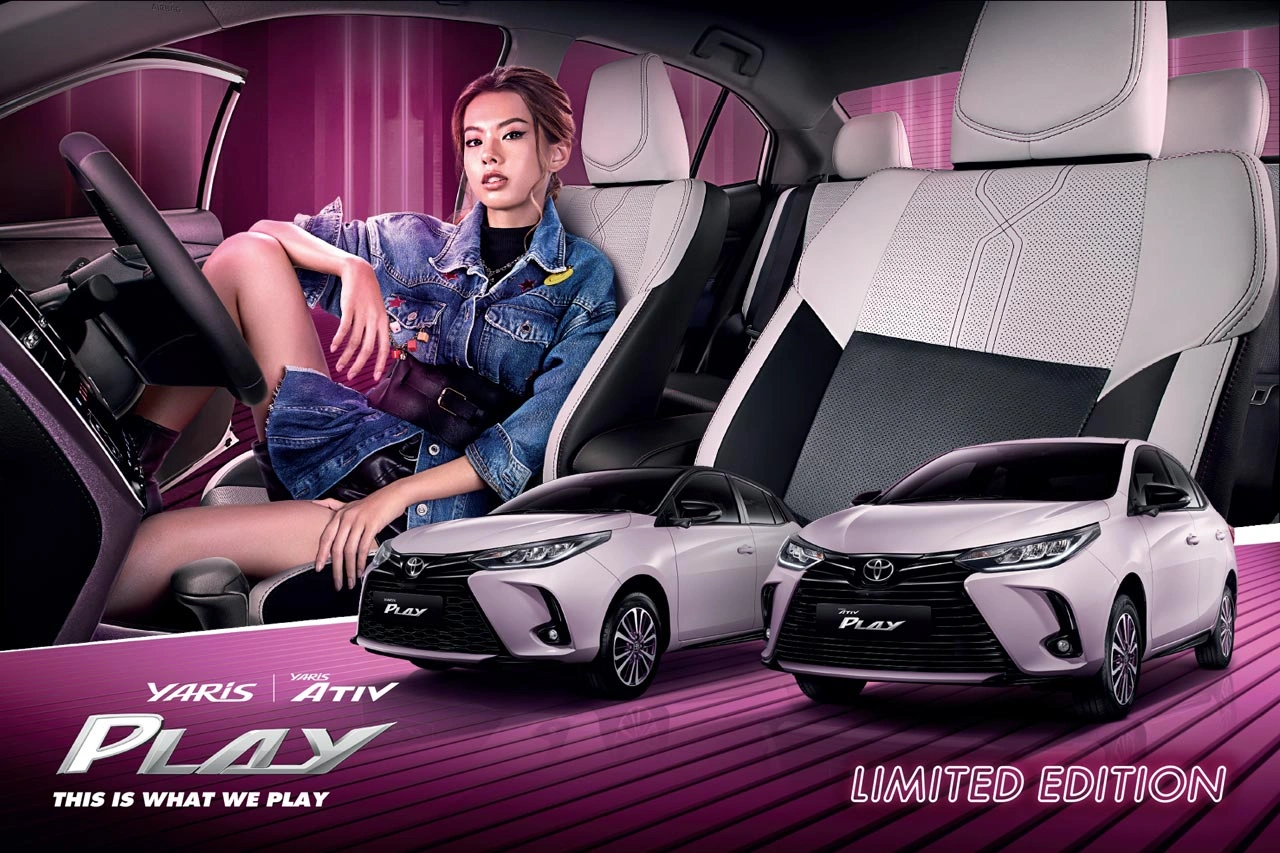 ต้อนรับเดือนแห่งความรักในแบบที่เป็นคุณกับ Yaris Play และ Yaris Ativ Play Limited Edition