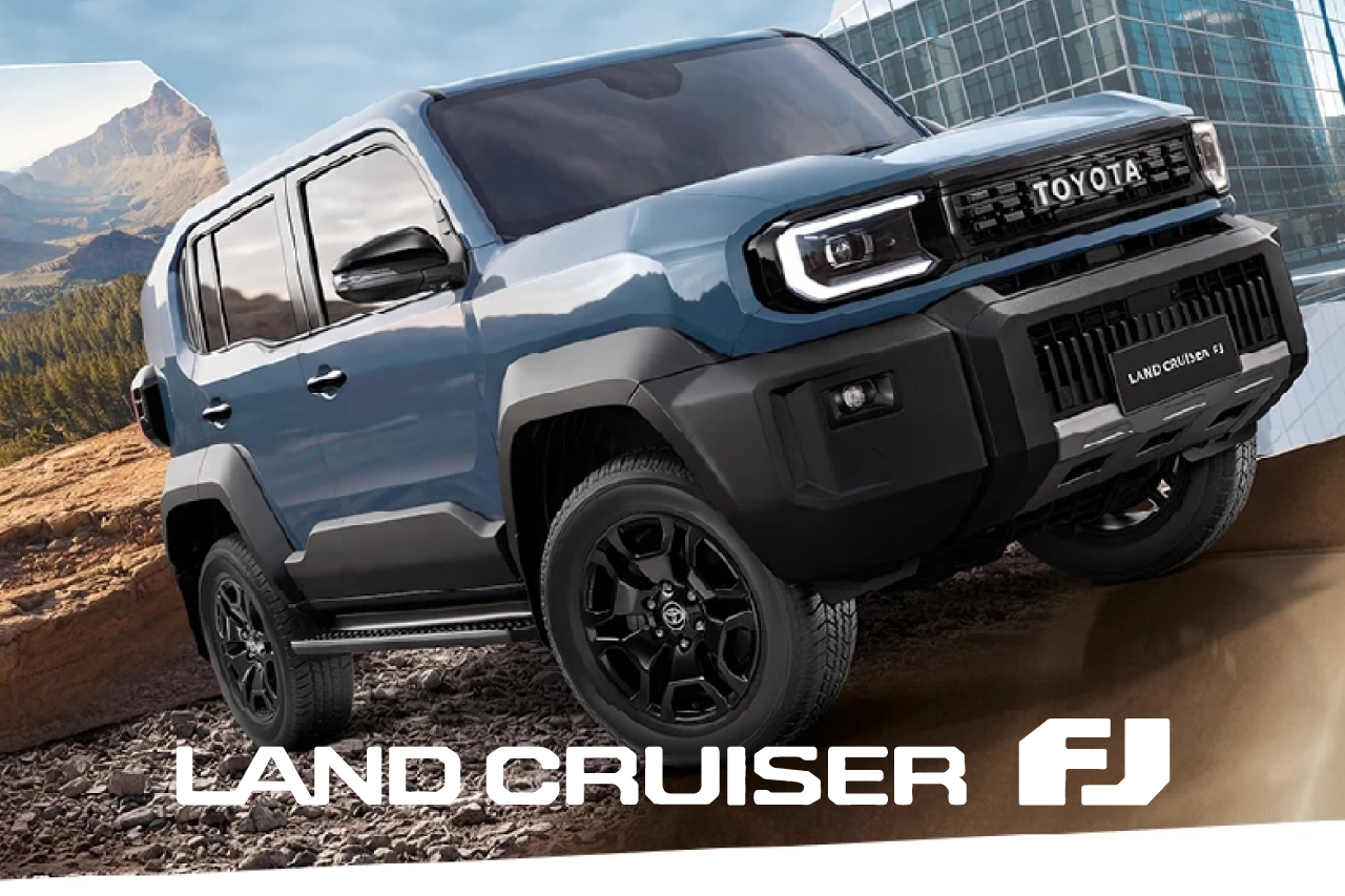 TOYOTA LAND CRUISER FJ  ออฟโรดตัวพ่อกลับมาแล้ว